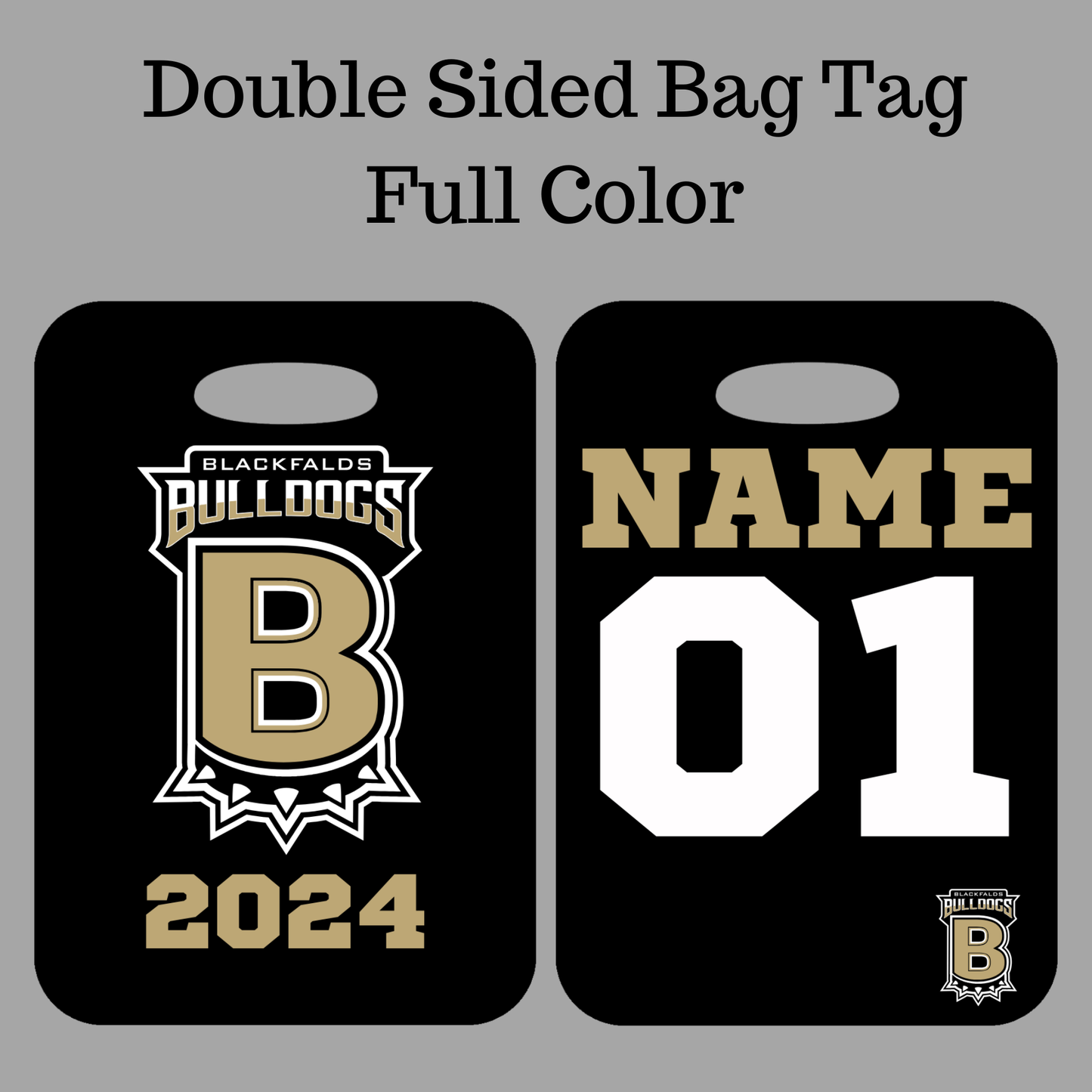 Double Sided Bag Tag