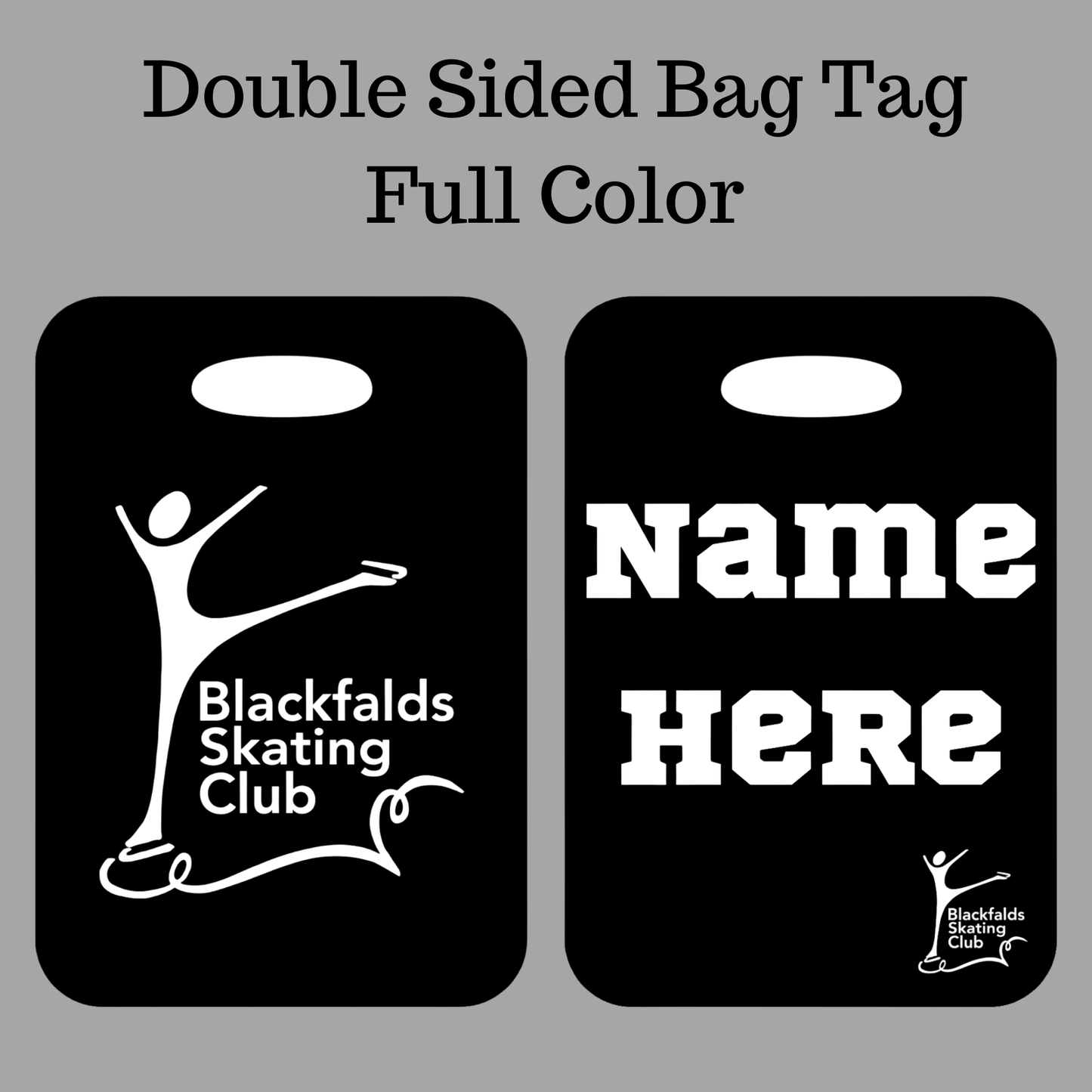Double Sided Bag Tag