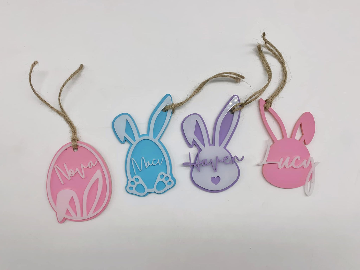 Bunny Name Tags