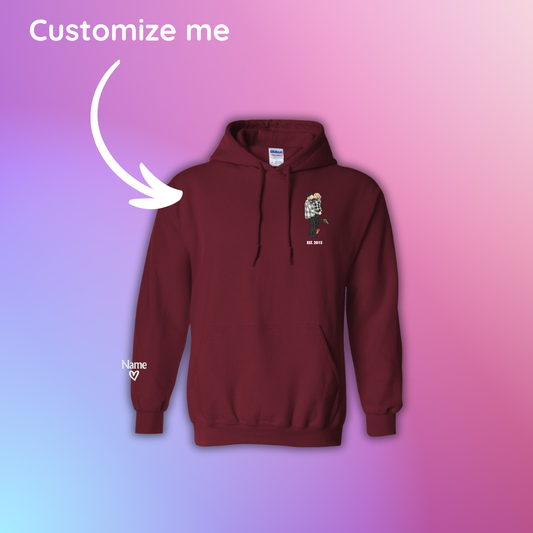 Photo Embroidery Hoodie