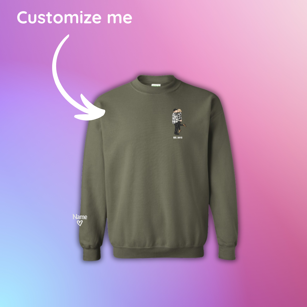 Photo Embroidery Crewneck
