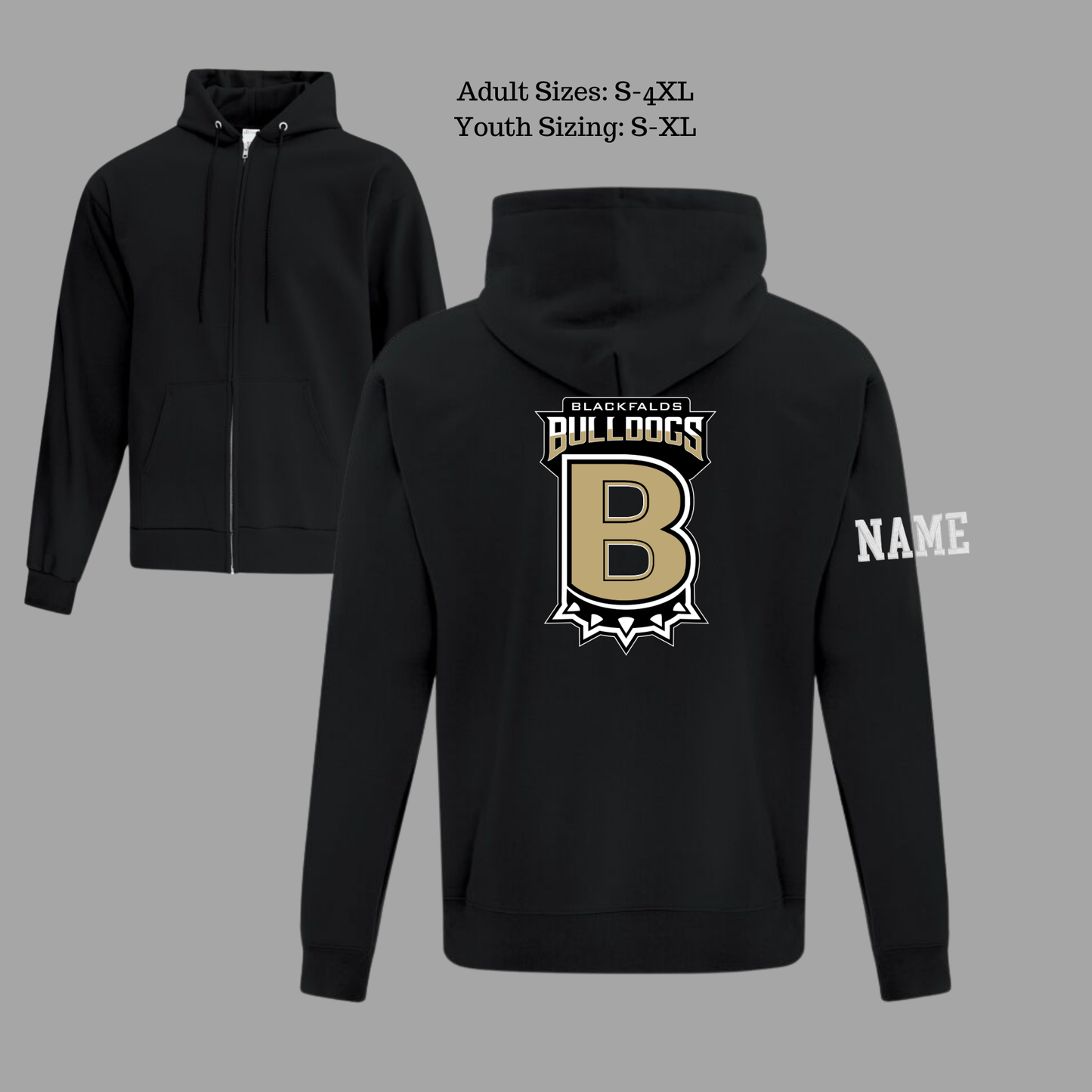 Zipper Adult/Youth - COTTON