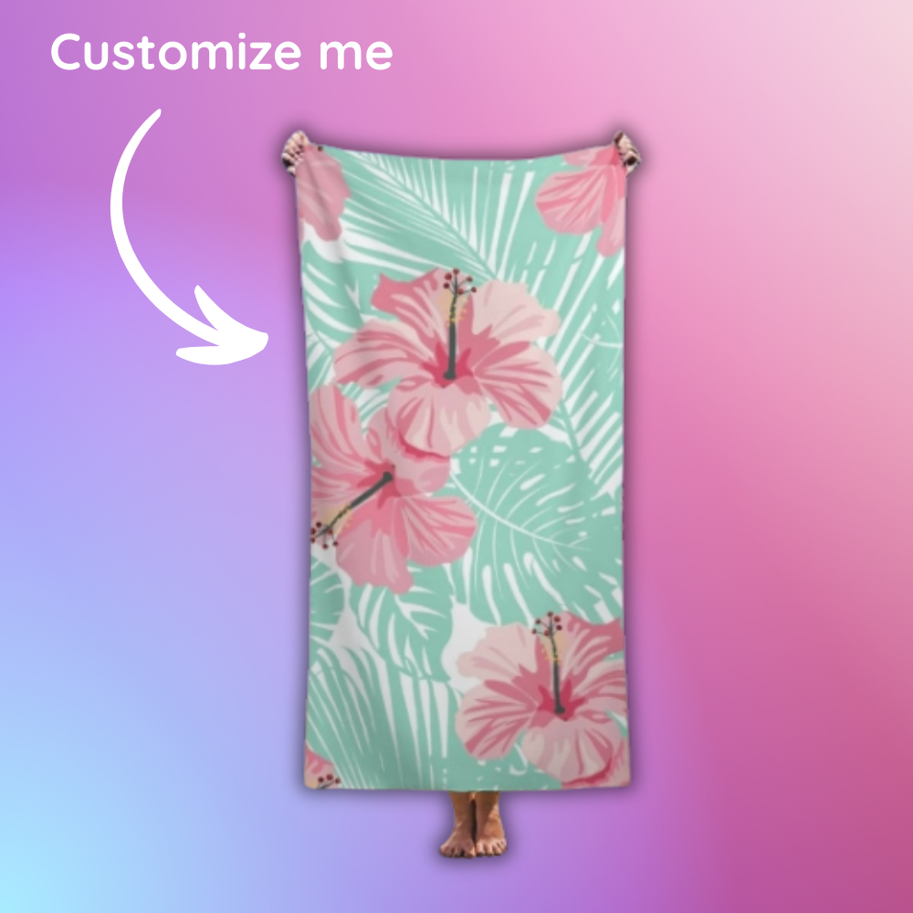 Personalized Beach Towel -  Special Order Collection ⭐️