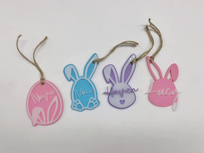 Bunny Name Tags