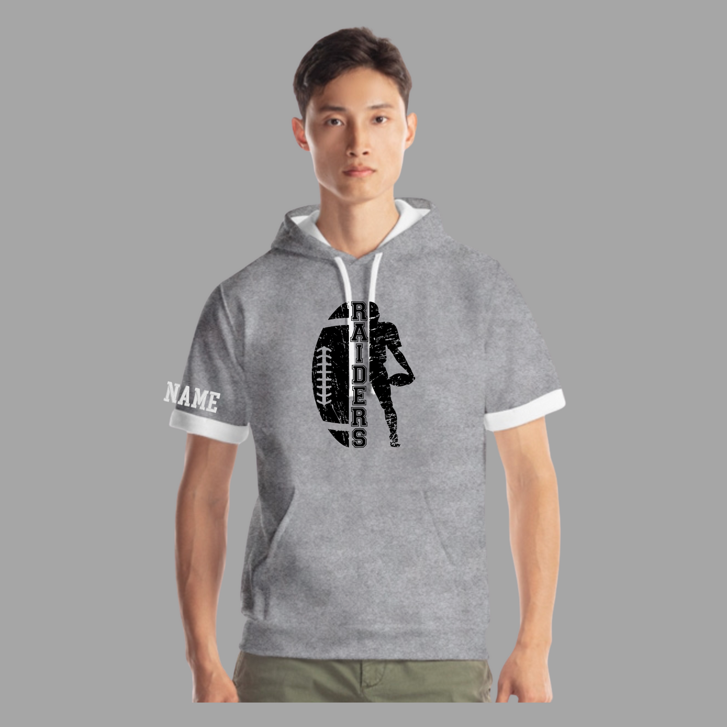 Short Sleeve Hoodie Adult - Canadian MADE