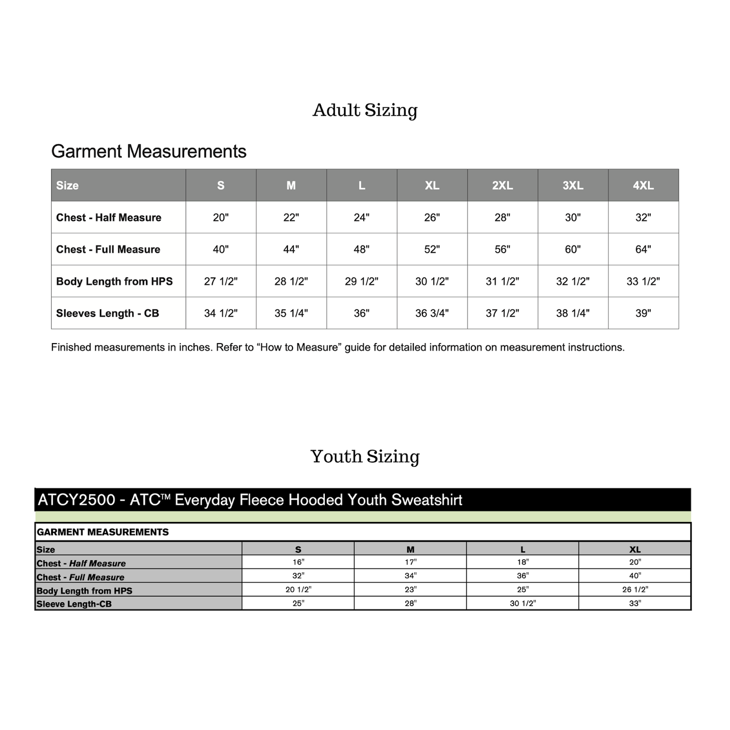 Hoodie Adult/Youth - FLEECE HOODIE