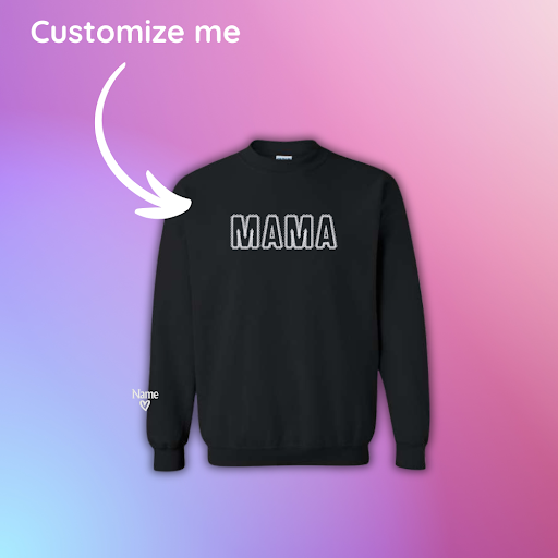 Crewneck Lace Design